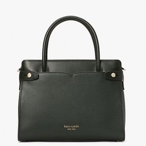 NWT Kate Spade Classic Medium Satchel in Deep Evergreen